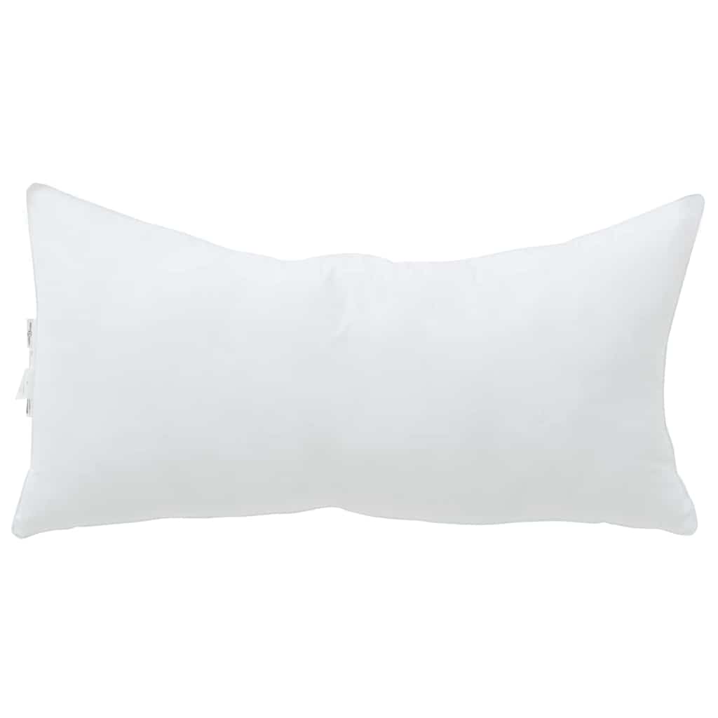 vidaXL Μαξιλάρι Λευκό 105gsm 50% βαμβάκι και 50% πολυεστέρας