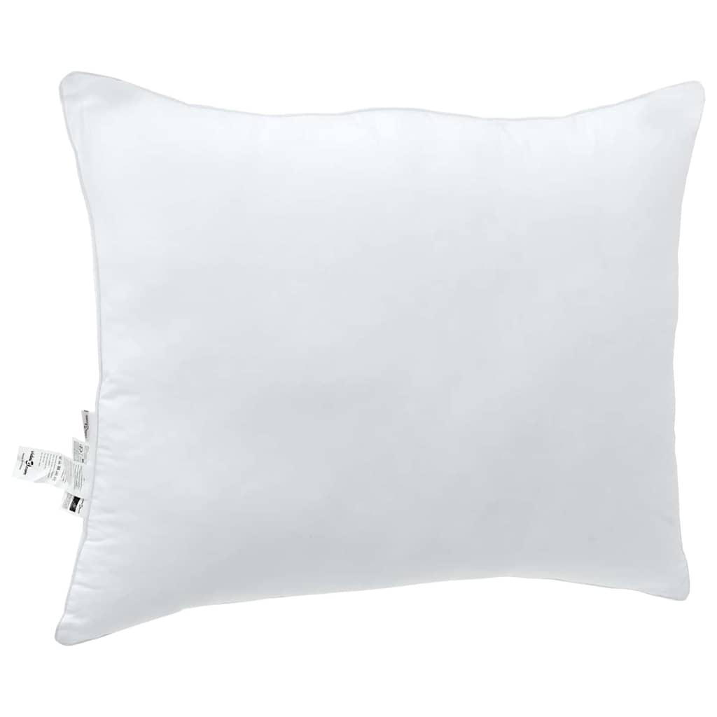 vidaXL Μαξιλάρι Λευκό 105gsm 50% βαμβάκι και 50% πολυεστέρας