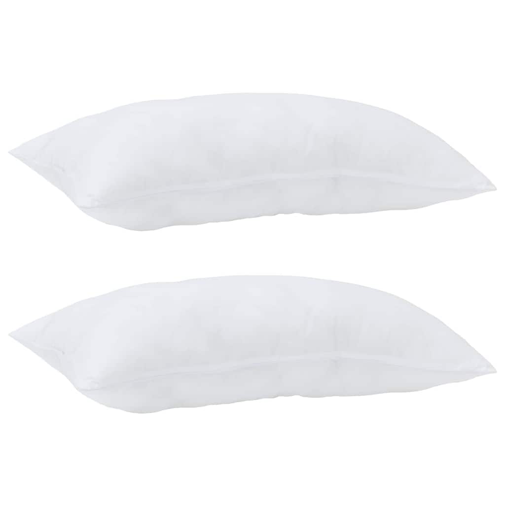 vidaXL Μαξιλάρια 2 pcs Λευκό 40 x 80 cm