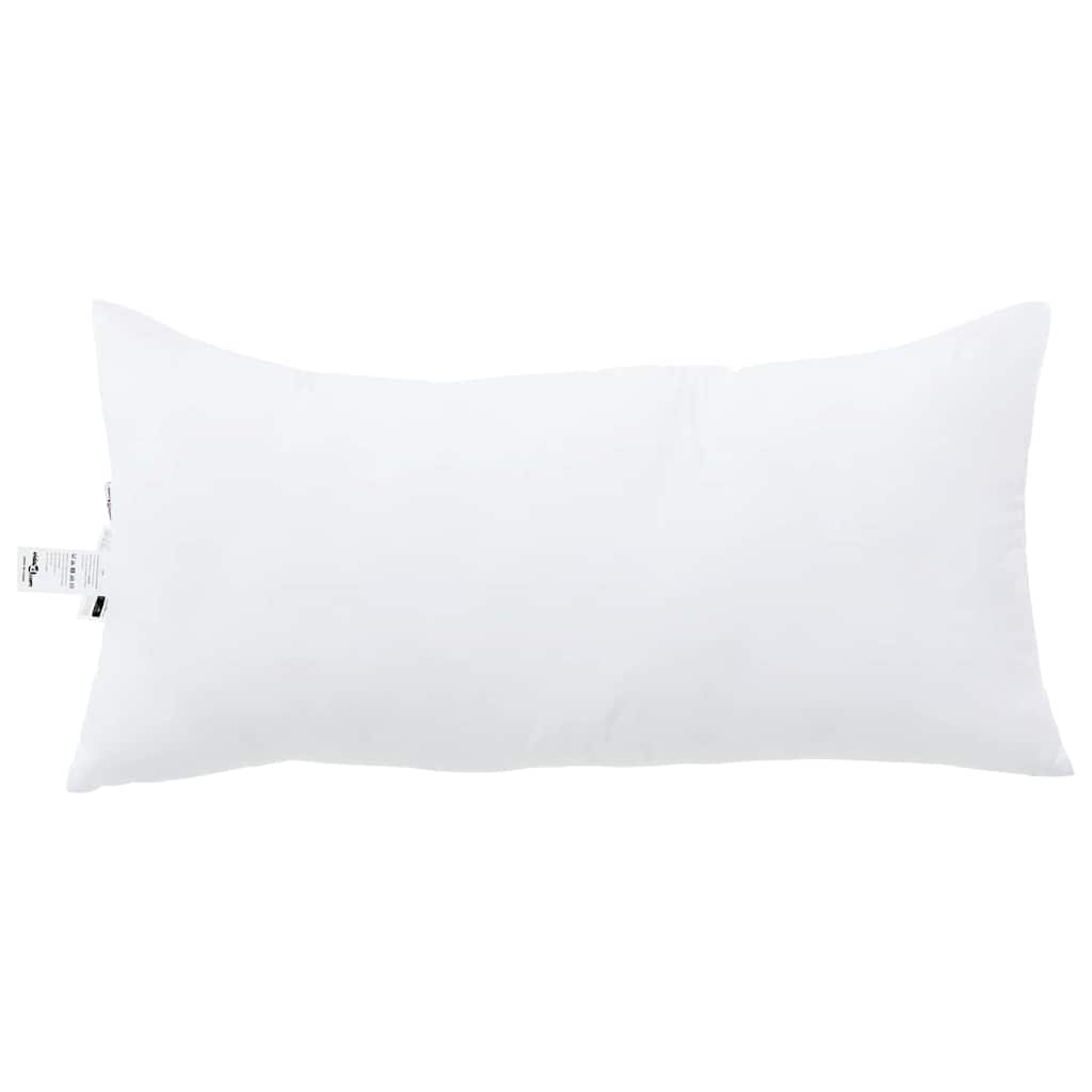 vidaXL Μαξιλάρι Λευκό 40 x 80 cm 85gsm 100% πολυεστέρας