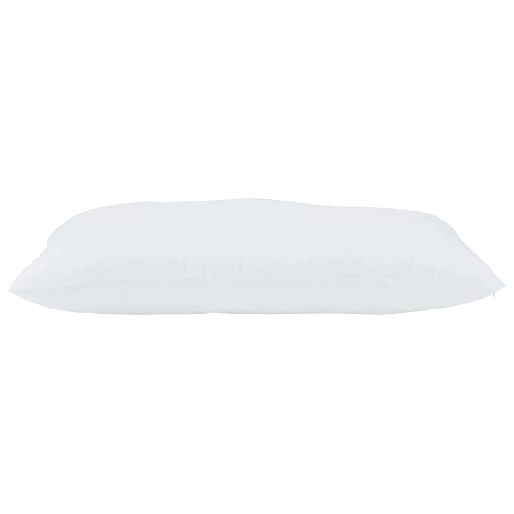 vidaXL Μαξιλάρια 2 pcs Λευκό 40 x 80 cm 85gsm 100% πολυεστέρας