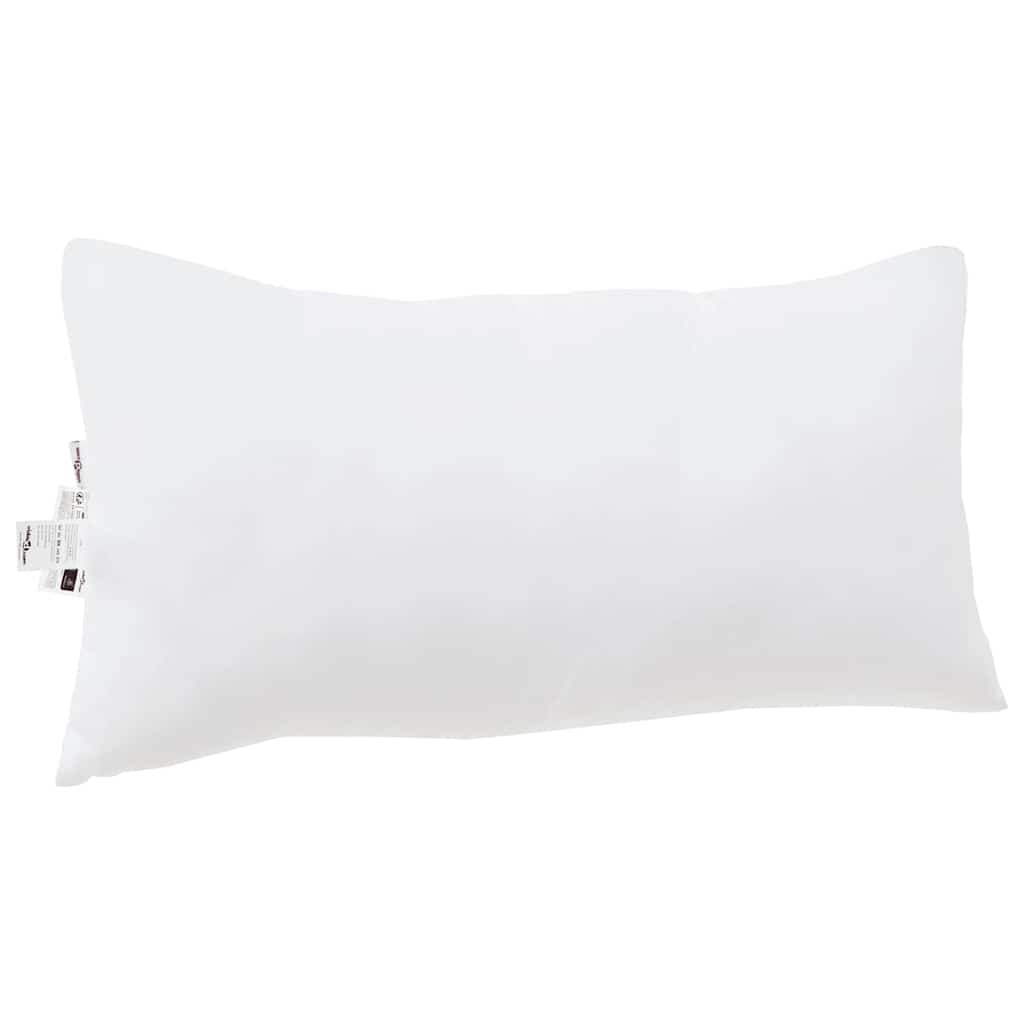 vidaXL Μαξιλάρια 2 pcs Λευκό 40 x 80 cm 85gsm 100% πολυεστέρας