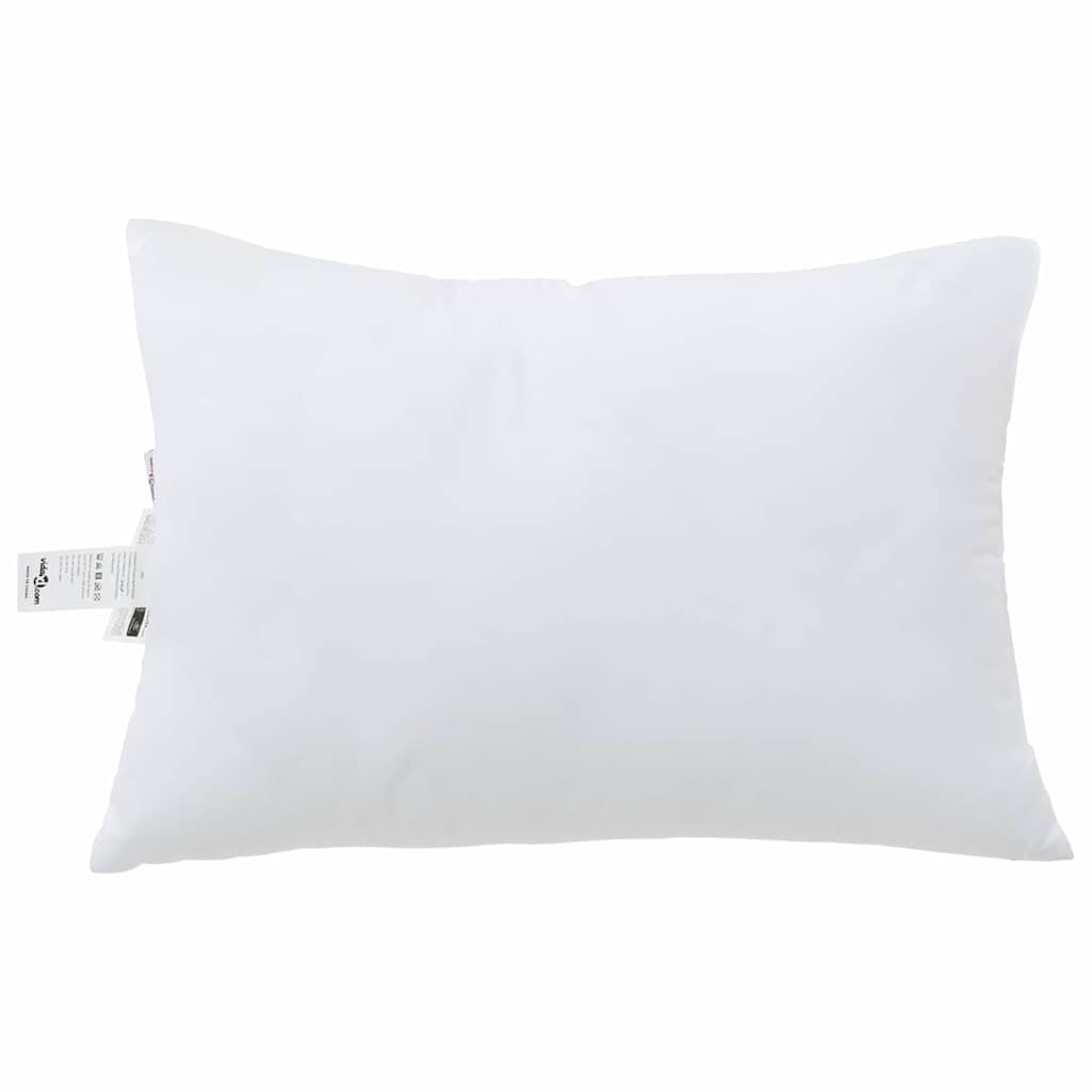 vidaXL Μαξιλάρια 2 pcs Λευκό 50 x 70 cm 85gsm 100% πολυεστέρας