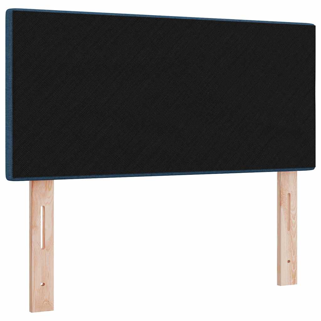 vidaXL Κεφαλάρι LED με Κουμπιά Μπλε 90cm Υφασμάτινο