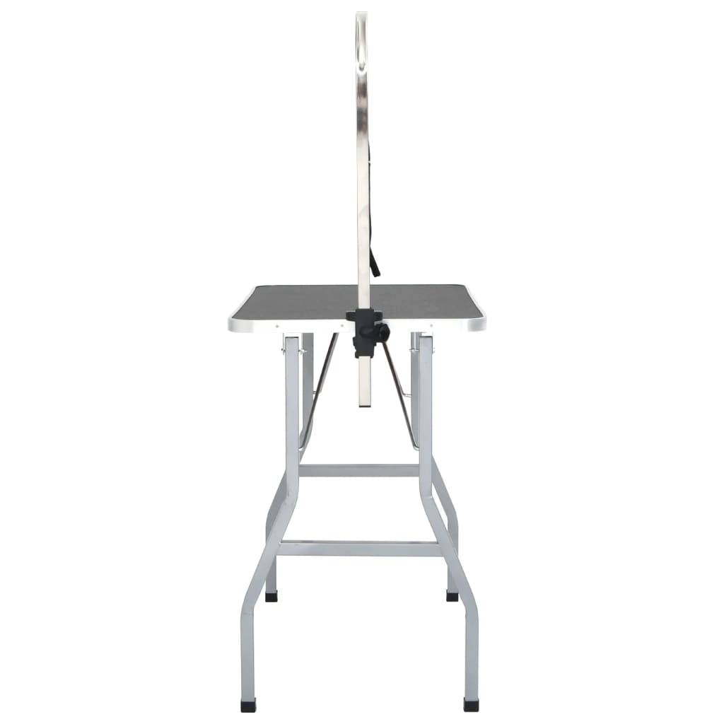 vidaXL Τραπέζι Καλλωπισμού για Σκύλους Γάτες Ρυθμιζόμενο 1 Θηλιά