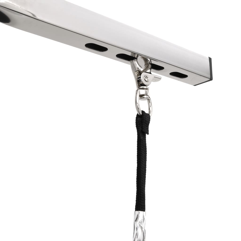 vidaXL Τραπέζι Καλλωπισμού για Σκύλους Γάτες Ρυθμιζόμενο 1 Θηλιά