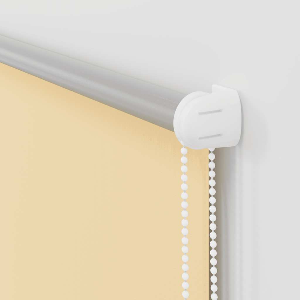 vidaXL Ρολέρ Μπλακάουτ Μπεζ 100x130 cm Πλάτος υφάσματος 95,7 cm