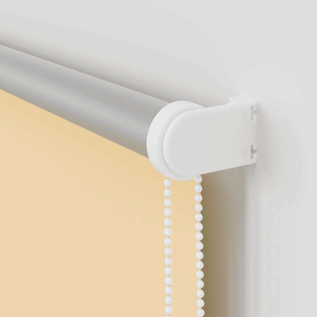 vidaXL Roller Blind Blackout Μπεζ 130x210 cm Πλάτος υφάσματος 126,6cm