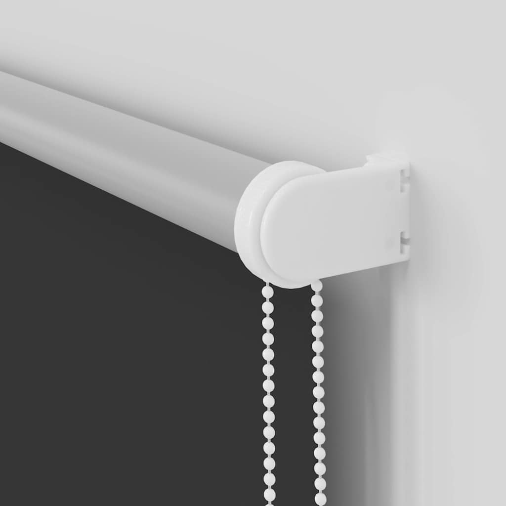 vidaXL Ρολέρ Μπλακάουτ Μαύρο 125x130 cm Πλάτος υφάσματος 121,6 cm