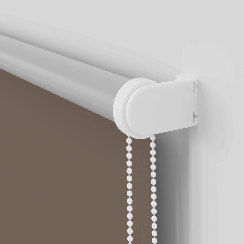 vidaXL Ρολέρ Μπλακάουτ Coffee 125x130 εκ. Πλάτος υφάσματος 121,6 εκ.