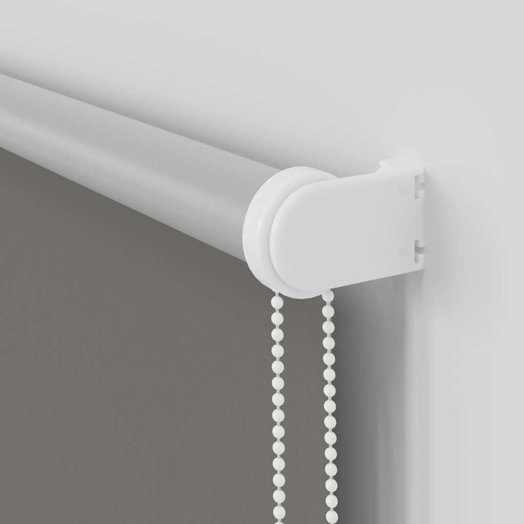 vidaXL Ρολέρ Μπλακάουτ γκρί 120x130 cm Πλάτος υφάσματος 116,6 cm