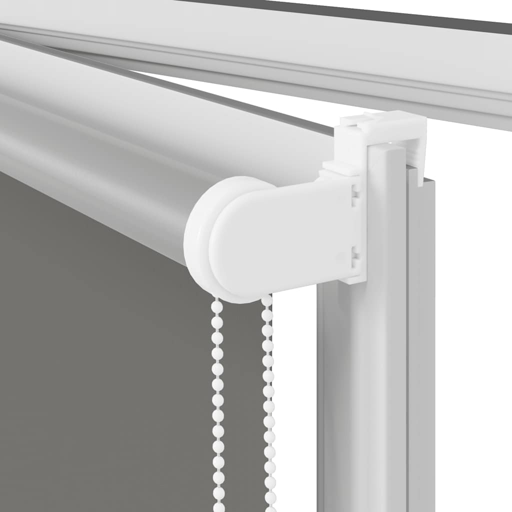 vidaXL Roller Blind Blackout γκρί 155x210 cm Πλάτος υφάσματος 151,6cm