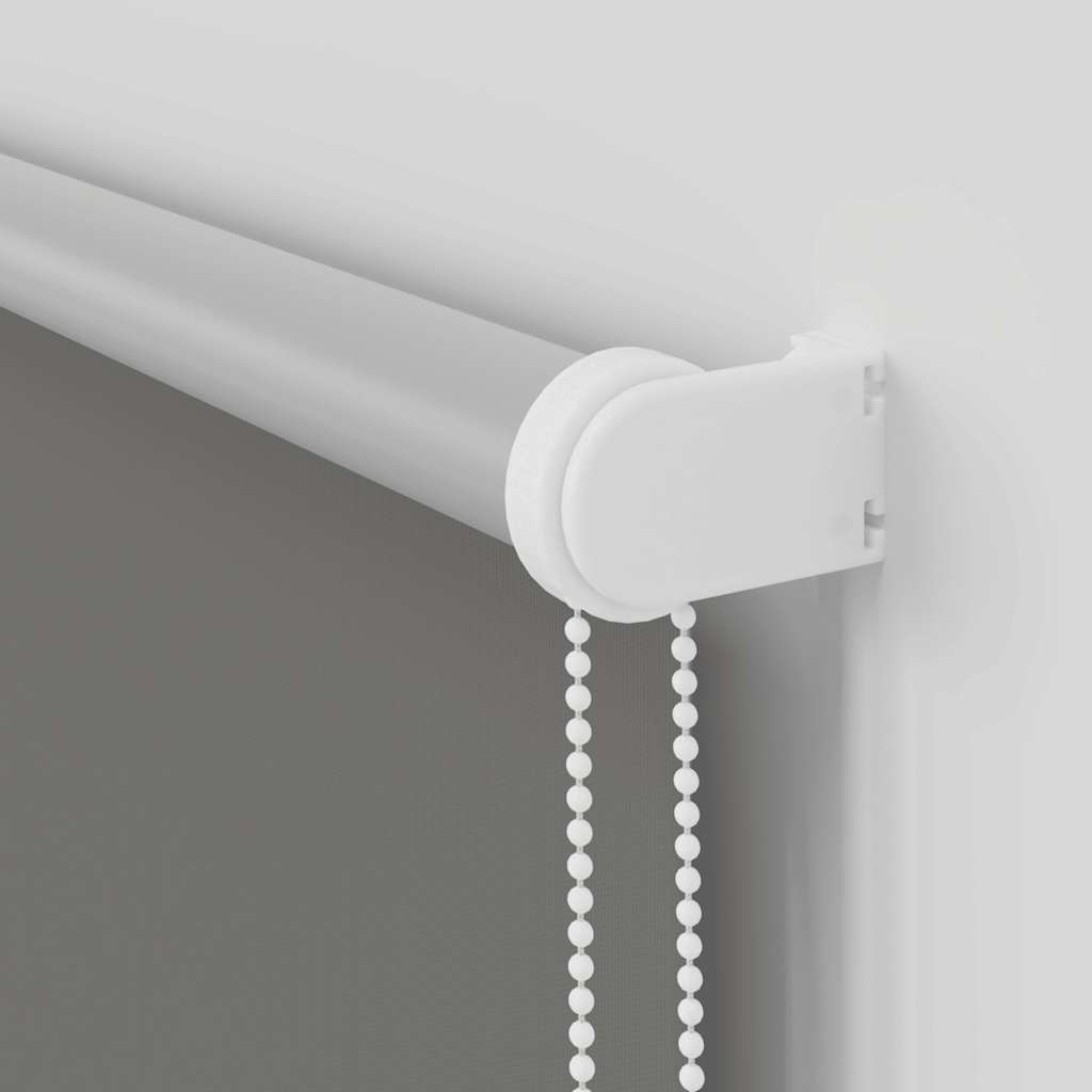 vidaXL Ρολέρ Μπλακάουτ γκρί 125x230 cm Πλάτος υφάσματος 121,6 cm