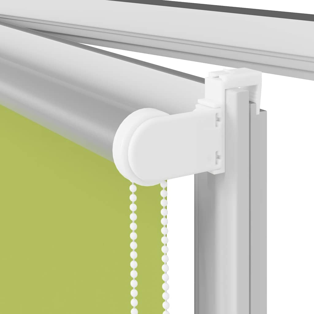 vidaXL Στόρι Συσκότισης με Φύλλα Πράσινο 135x230 εκ. Πλάτος Υφάσματος 131,6 εκ. Πολυεστέρας