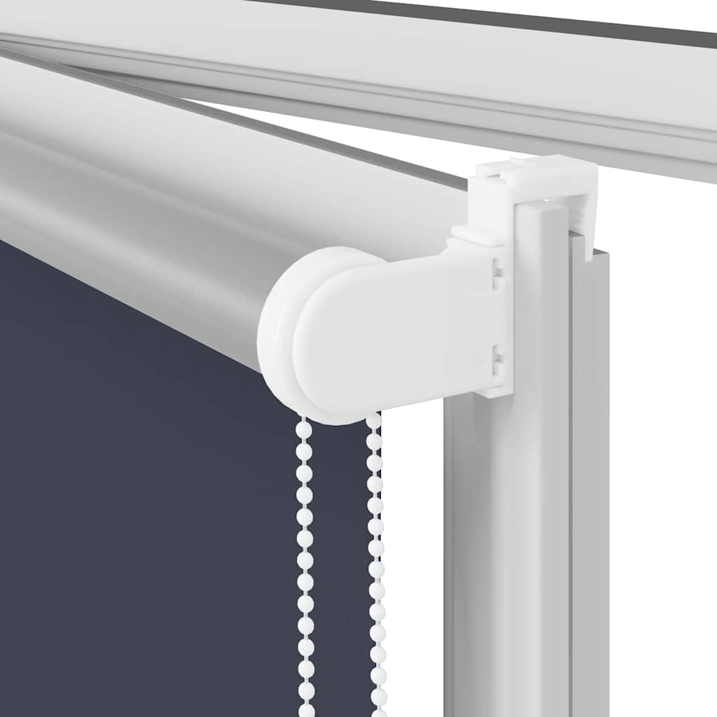 vidaXL Ρολέρ Μπλακάουτ Ναυτικό 155x150 εκ. Πλάτος υφάσματος 151,6 εκ.