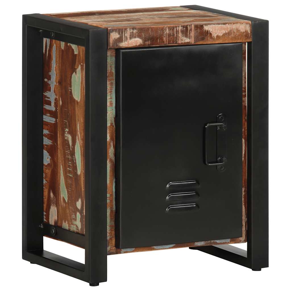 vidaXL Κομοδίνα 2 τεμάχια Πολύχρωμο Στερεό ακατέργαστο ξύλο Mango