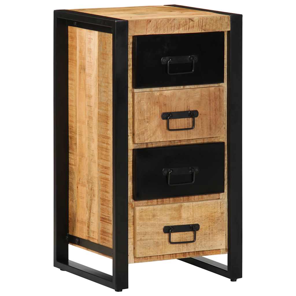 ντουλάπι συρταριών vidaXL 40x40x90 cm Στερεό ακατέργαστο ξύλο Mango