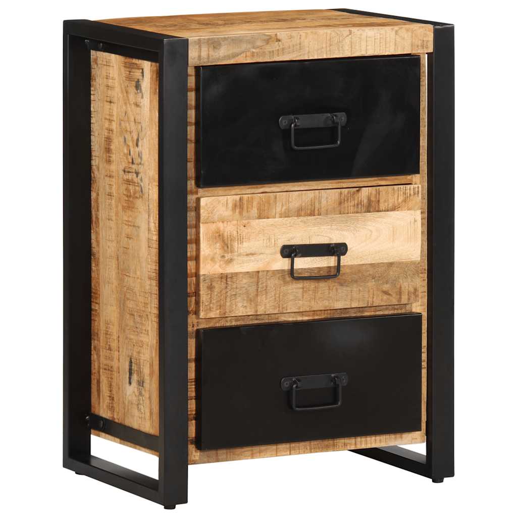 ντουλάπι συρταριών vidaXL 50x35x70 cm Στερεό ακατέργαστο ξύλο Mango