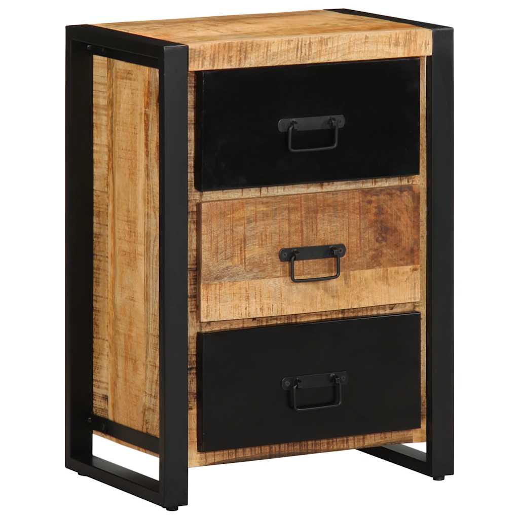 ντουλάπι συρταριών vidaXL 50x35x70 cm Στερεό ακατέργαστο ξύλο Mango