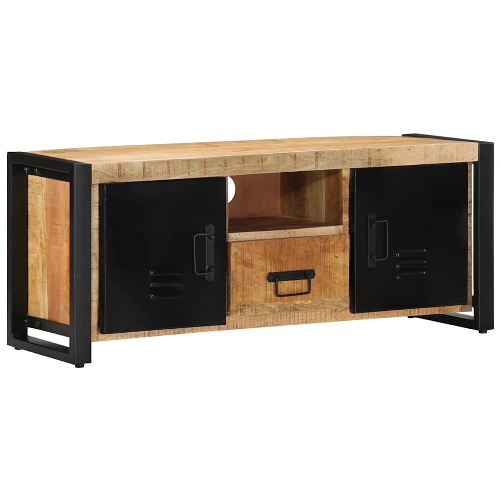vidaXL Ντουλάπι τηλεόρασης 100x30x40 cm Στερεό ακατέργαστο ξύλο Mango