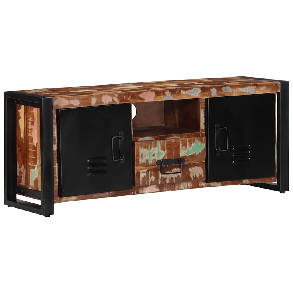 ντουλάπι τηλεόρασης vidaXL 100x30x40 cm από μασίφ ξύλο αναγεννημένο