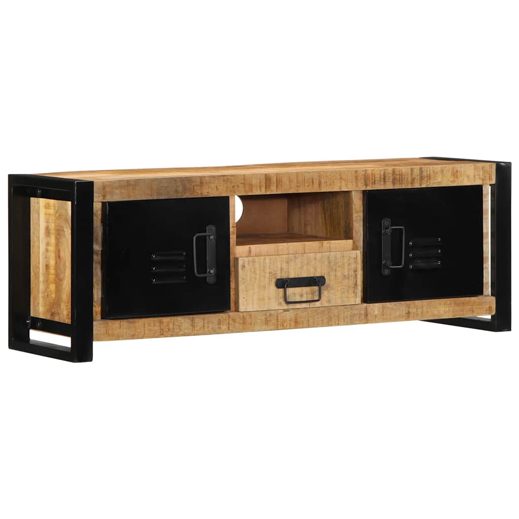 ντουλάπι τηλεόρασης vidaXL 100x30x35 cm Στερεό ακατέργαστο ξύλο Mango