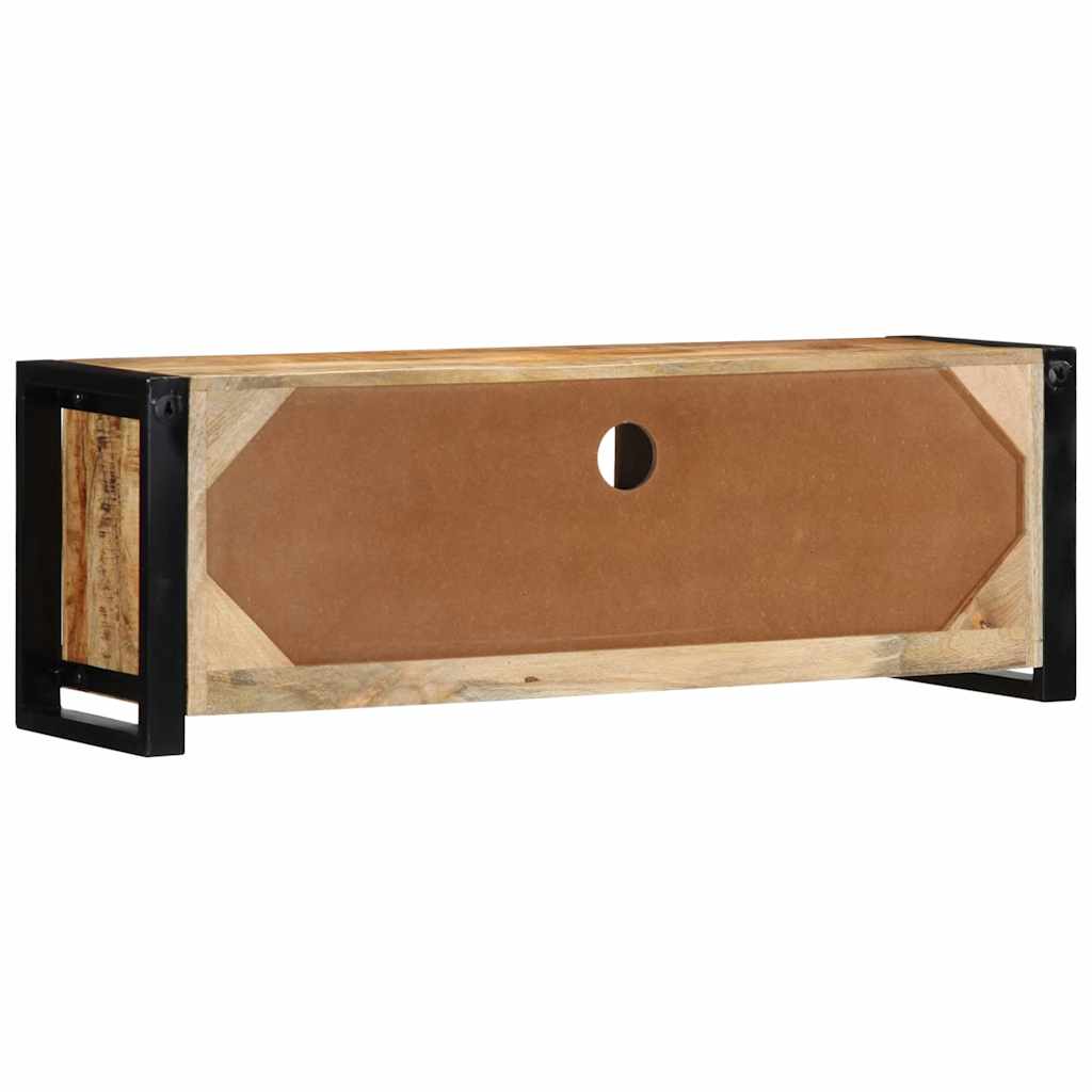 ντουλάπι τηλεόρασης vidaXL 100x30x35 cm Στερεό ακατέργαστο ξύλο Mango