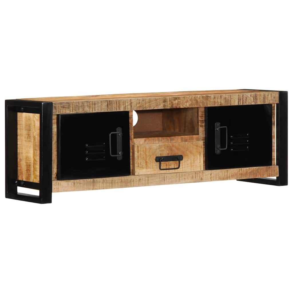 ντουλάπι τηλεόρασης vidaXL 100x30x35 cm Στερεό ακατέργαστο ξύλο Mango