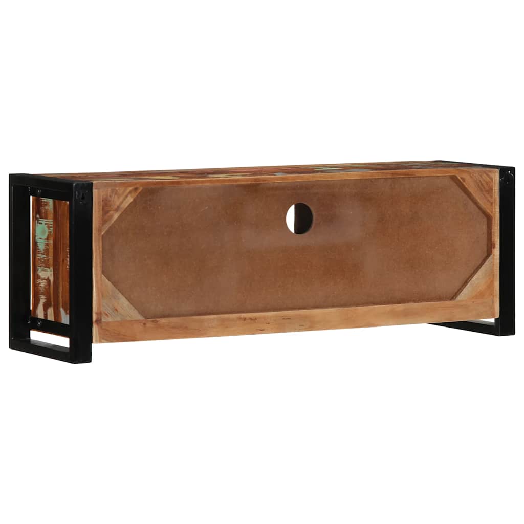 ντουλάπι τηλεόρασης vidaXL 100x30x35 cm από μασίφ ξύλο αναγεννημένο