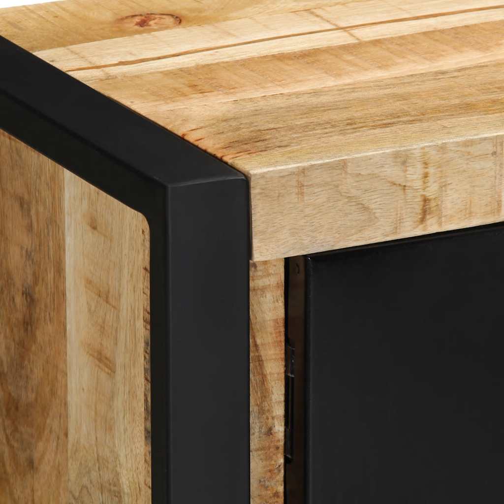 ντουλάπι τηλεόρασης vidaXL 80x30x35 cm Στερεό ακατέργαστο ξύλο Mango