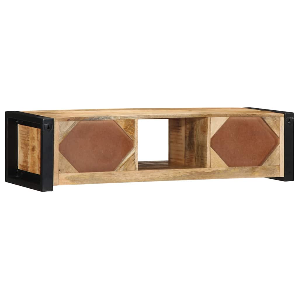 ντουλάπι τηλεόρασης vidaXL 100x30x25 cm Στερεό ακατέργαστο ξύλο Mango