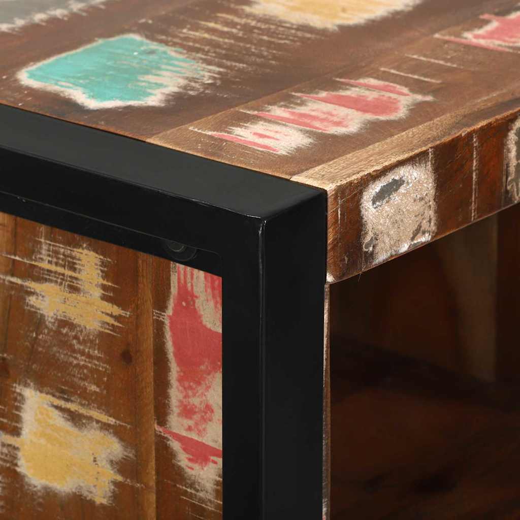 vidaXL Ντουλάπα Μπάνιου Καφέ 40 x 30 x 90 cm Μασίφ ανακυκλωμένο ξύλο