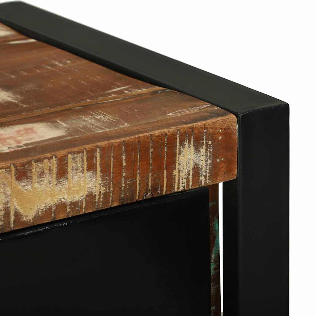 vidaXL Ντουλάπα Μπάνιου Καφέ 40 x 35 x 90 εκ. Μασίφ ανακυκλωμένο ξύλο