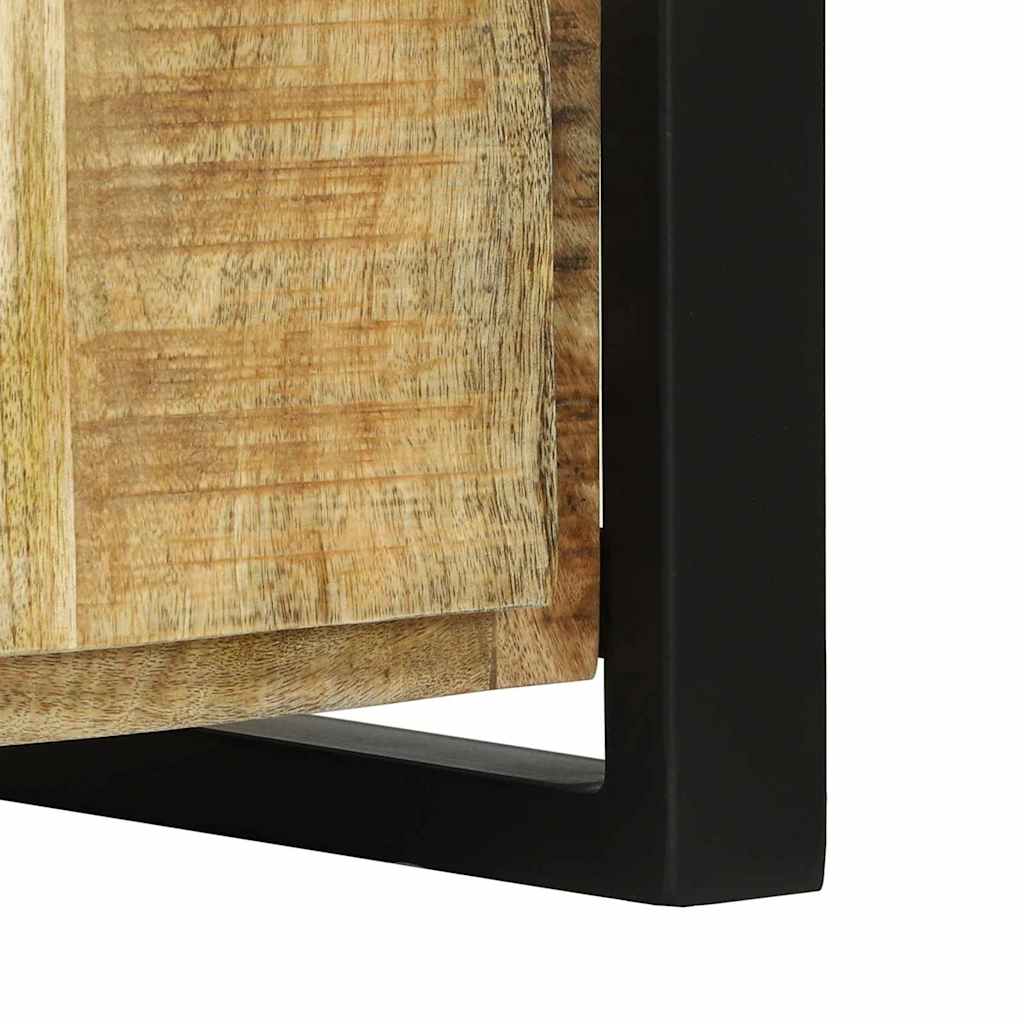vidaXL Ντουλάπα Πάγκου Καφέ 100 x 35 x 50 εκ Μασίφ ξύλο μάνγκο