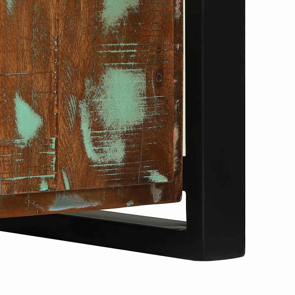 vidaXL Ντουλάπα Πολύχρωμο 100 x 35 x 50 εκ Μασίφ ανακυκλωμένο ξύλο