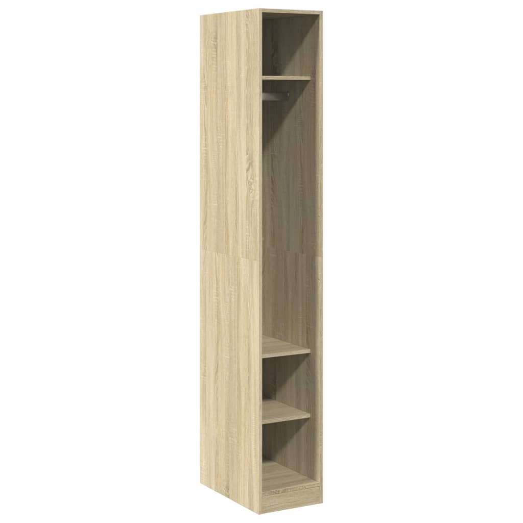 vidaXL Ντουλάπα Sonoma Δρυς 30x50x200 εκ. από Επεξεργασμένο Ξύλο