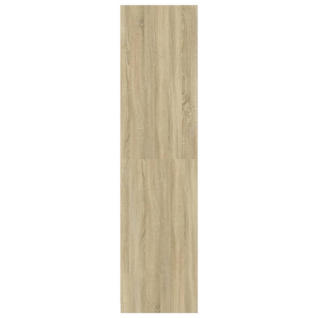 vidaXL Ντουλάπα Sonoma Δρυς 30x50x200 εκ. από Επεξεργασμένο Ξύλο