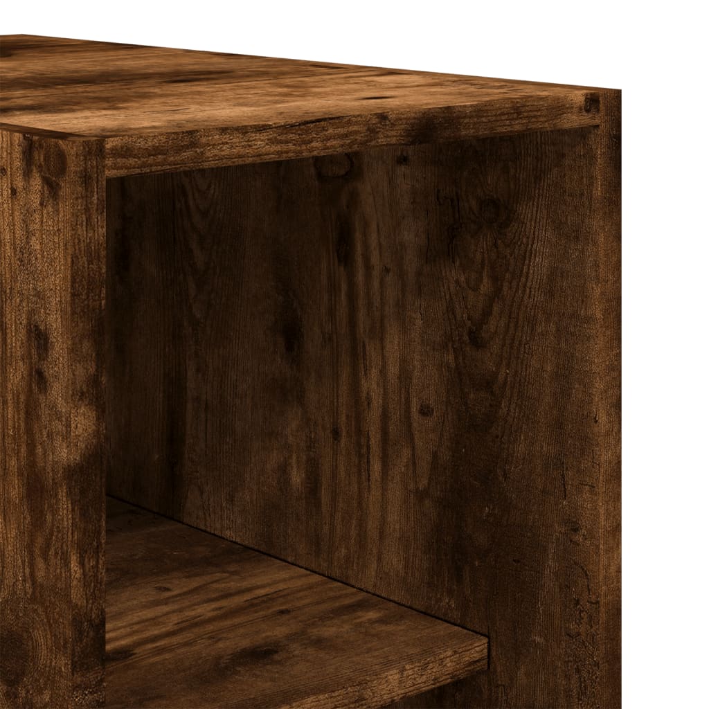 vidaXL Ντουλάπα Καπνιστή Δρυς 30x50x200 εκ. από Επεξεργασμένο Ξύλο