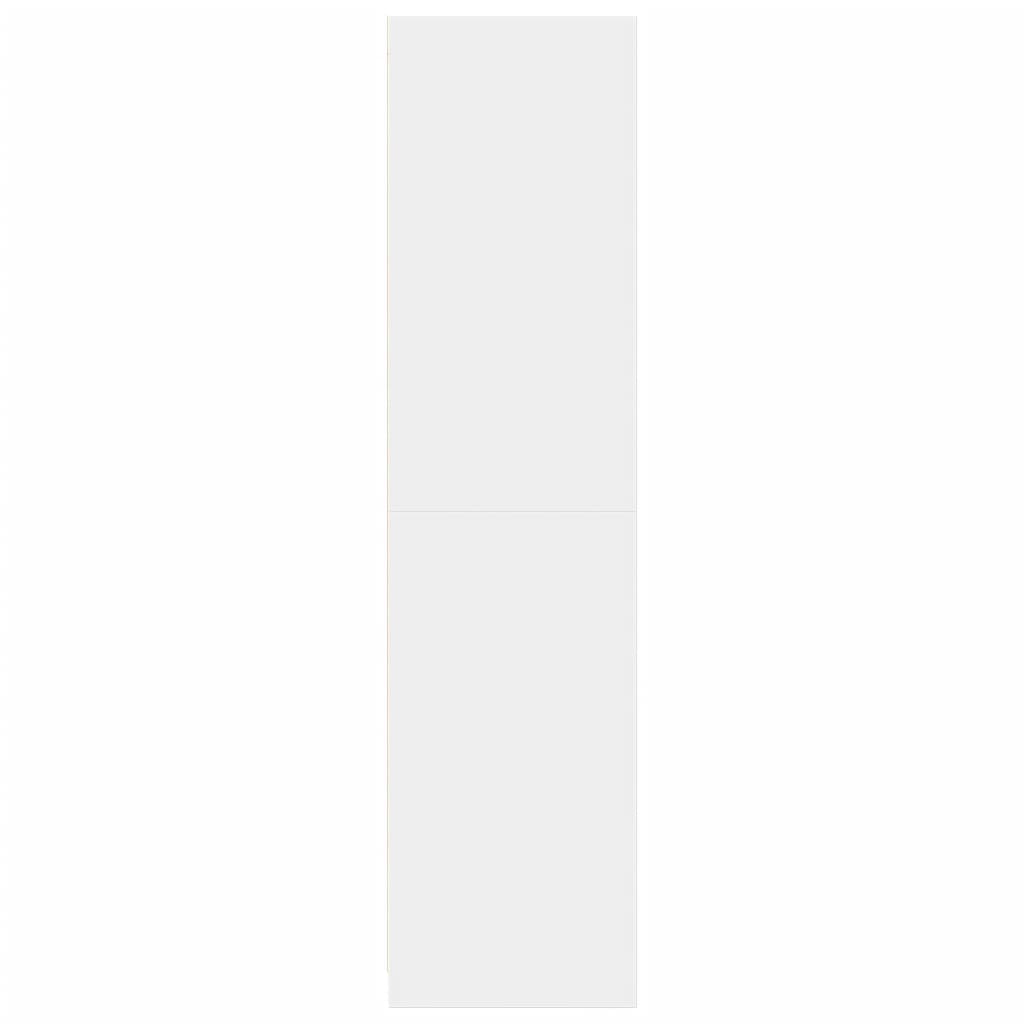 vidaXL Ντουλάπα Λευκή 30x50x200 εκ. από Επεξεργασμένο Ξύλο