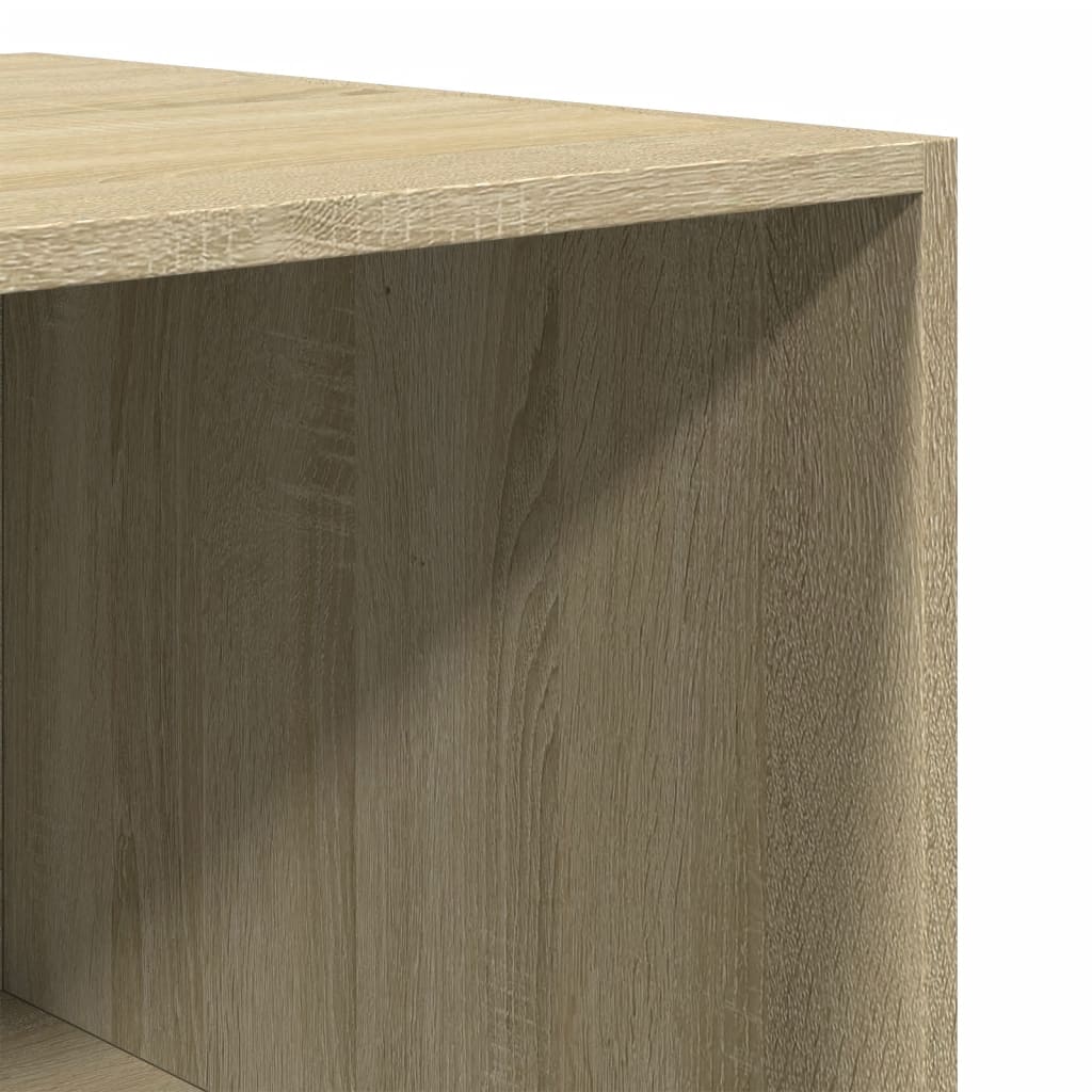 vidaXL Ντουλάπα Χρώμα Sonoma Δρυς 80x50x200 εκ. από Επεξ. Ξύλο