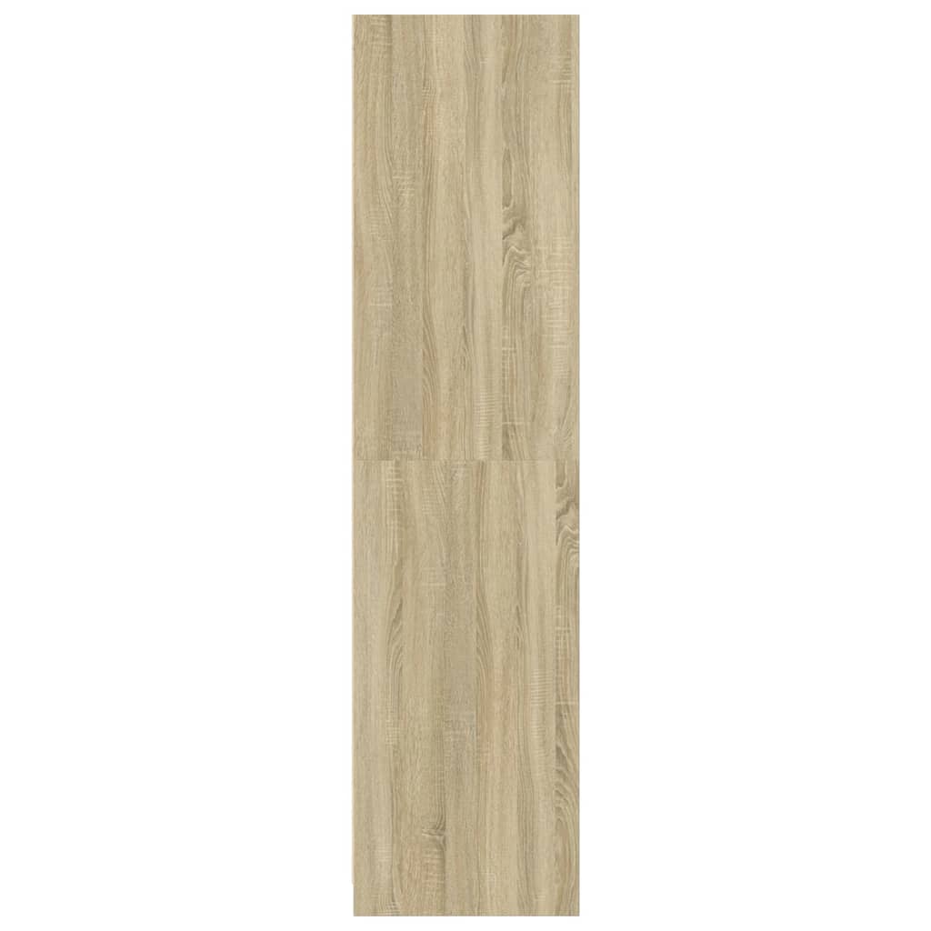 vidaXL Ντουλάπα Χρώμα Sonoma Δρυς 100x50x200εκ. από Επεξεργασμένο Ξύλο