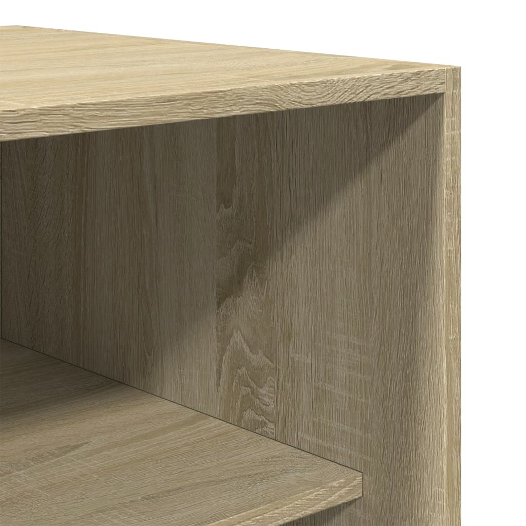 vidaXL Ντουλάπα Χρώμα Sonoma Δρυς 50 x 50 x 200 εκ. από Επεξ. Ξύλο