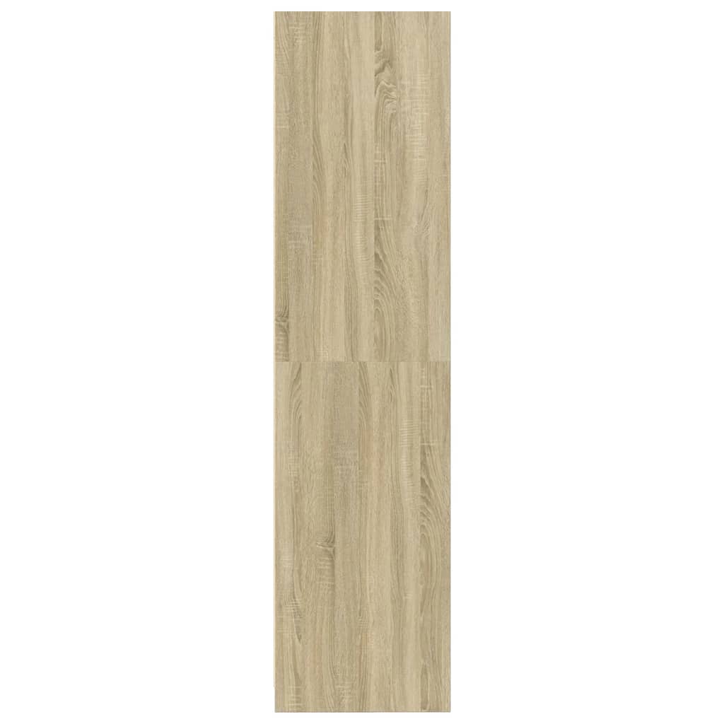 vidaXL Ντουλάπα Χρώμα Sonoma Δρυς 100x50x200εκ. από Επεξεργασμένο Ξύλο