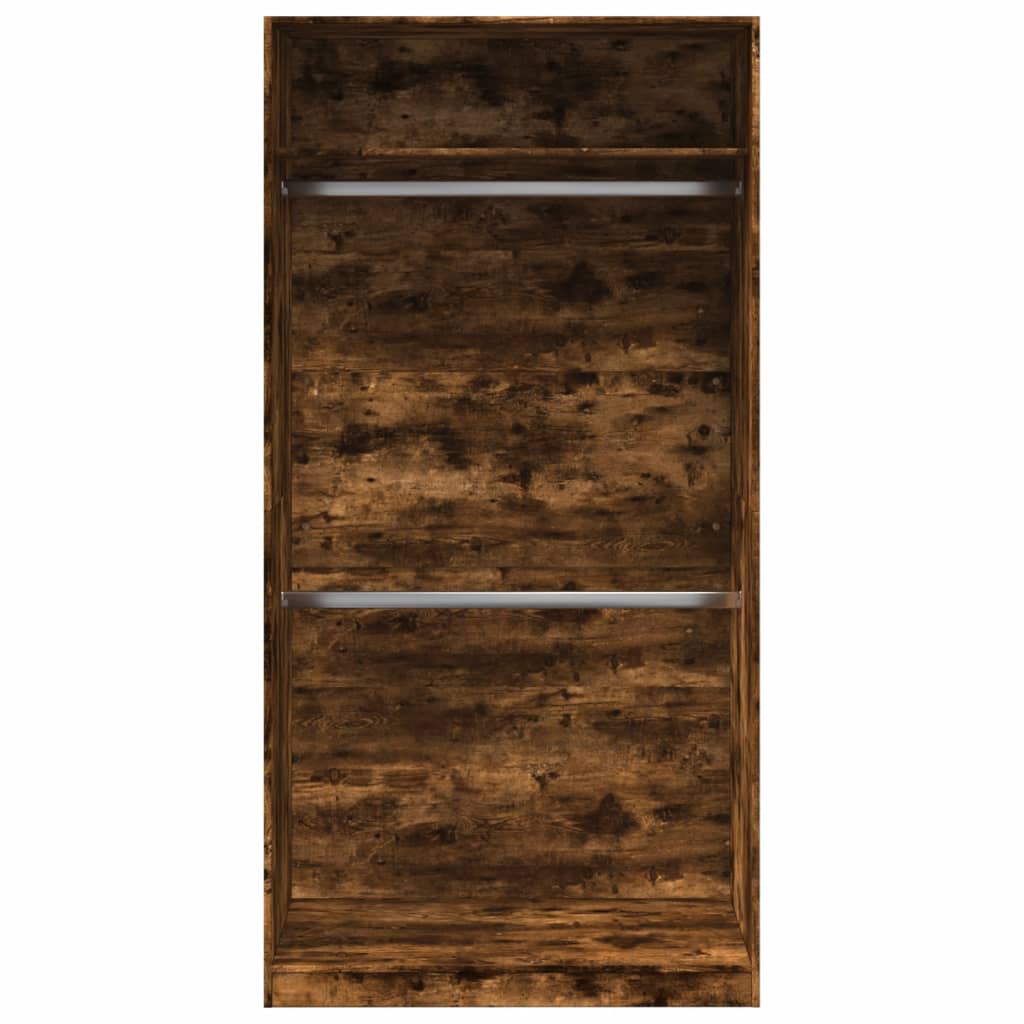 vidaXL Ντουλάπα Καπνιστή Δρυς 100x50x200 εκ. από Επεξεργασμένο Ξύλο