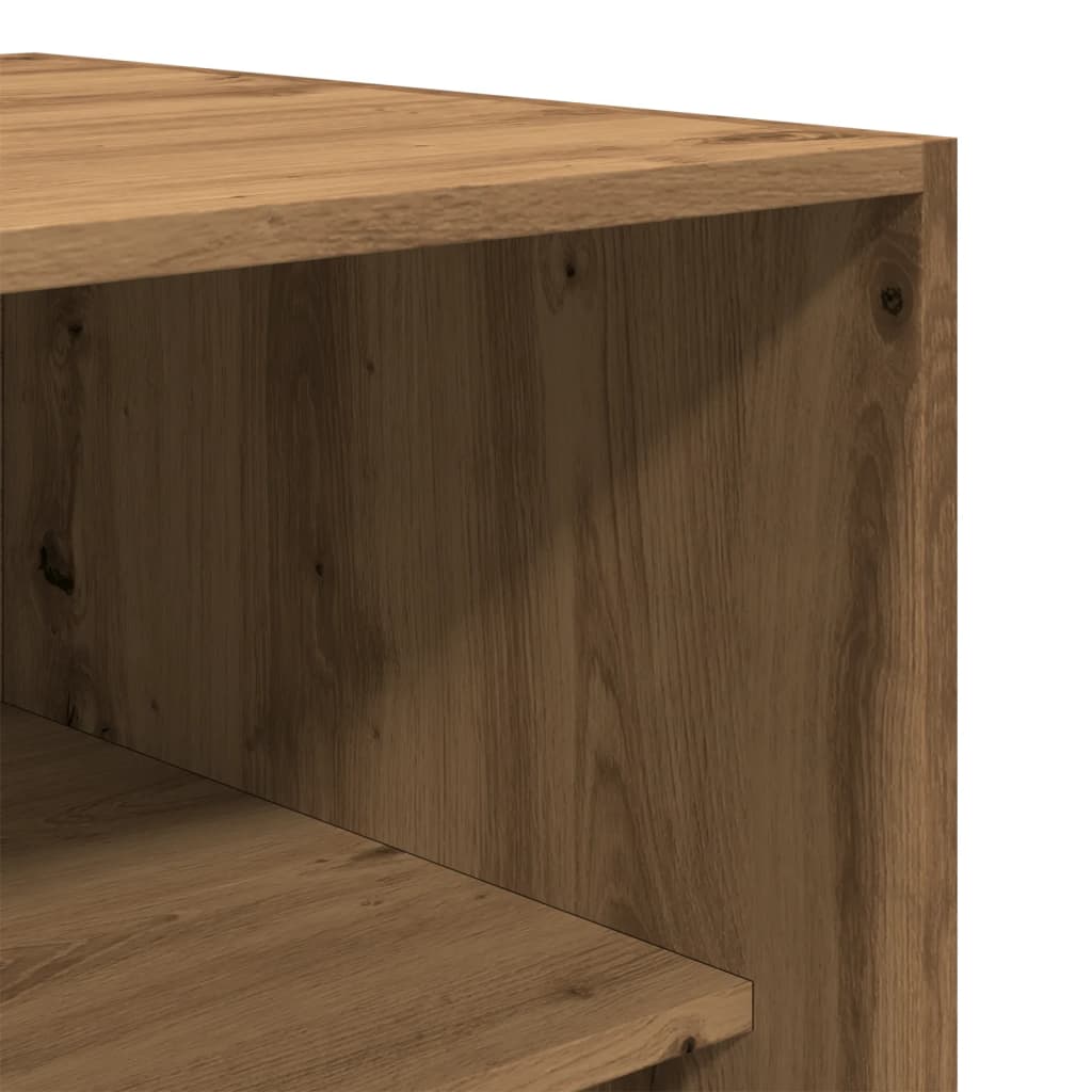 vidaXL Ντουλάπα Αρτισιανή Δρυς 100x50x200 εκ Επεξεργασμένο Ξύλο