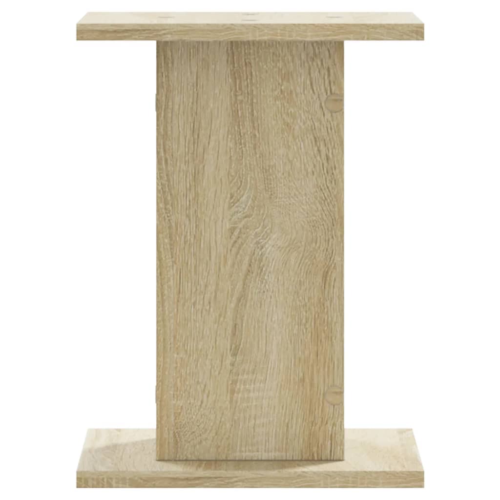 vidaXL Βάσεις Φυτών 2 Τεμ. Sonoma Δρυς 30x30x40 εκ. Επεξεργασμένο Ξύλο