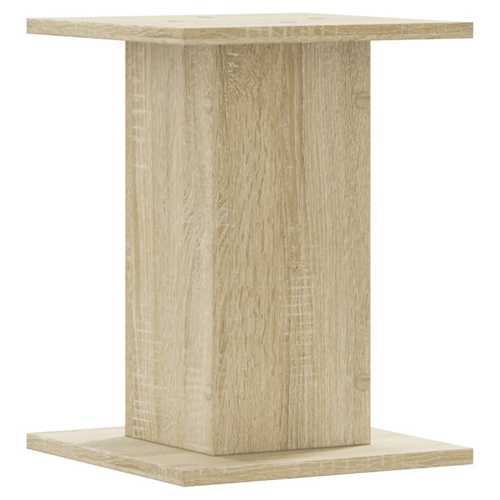 vidaXL Βάσεις Φυτών 2 Τεμ. Sonoma Δρυς 30x30x40 εκ. Επεξεργασμένο Ξύλο