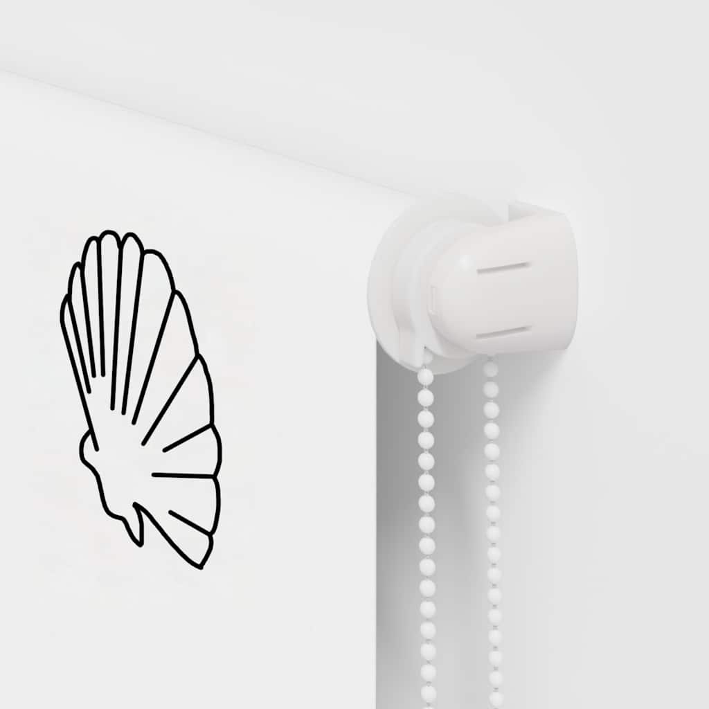 vidaXL Κουρτίνα Μπάνιου Ρολό 60x240 εκ. Πλάτος υφάσματος 56 εκ.