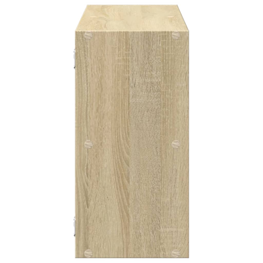 vidaXL Ράφι Τοίχου Sonoma Δρυς 100x25x50 εκ. Επεξεργασμένο Ξύλο
