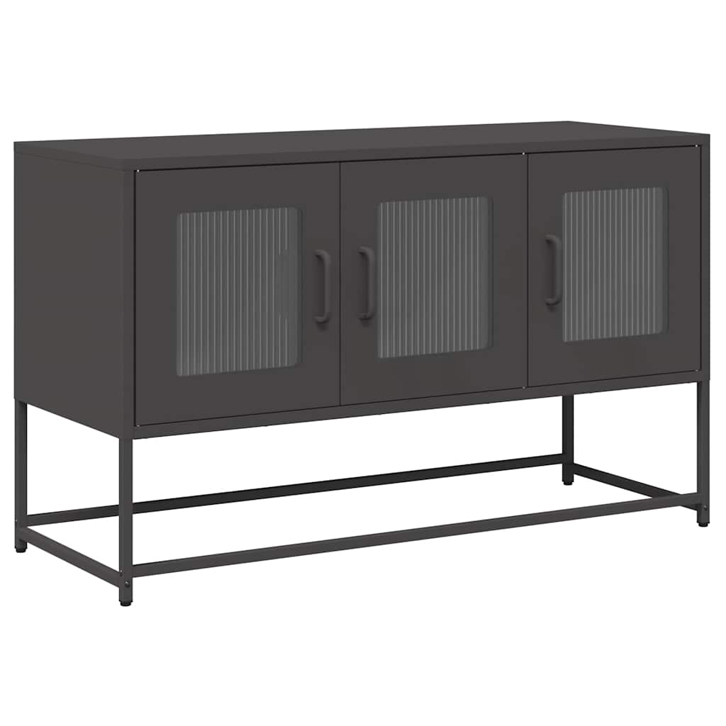 ντουλάπι τηλεόρασης vidaXL Μαύρο 100,5x39x60,5 cm